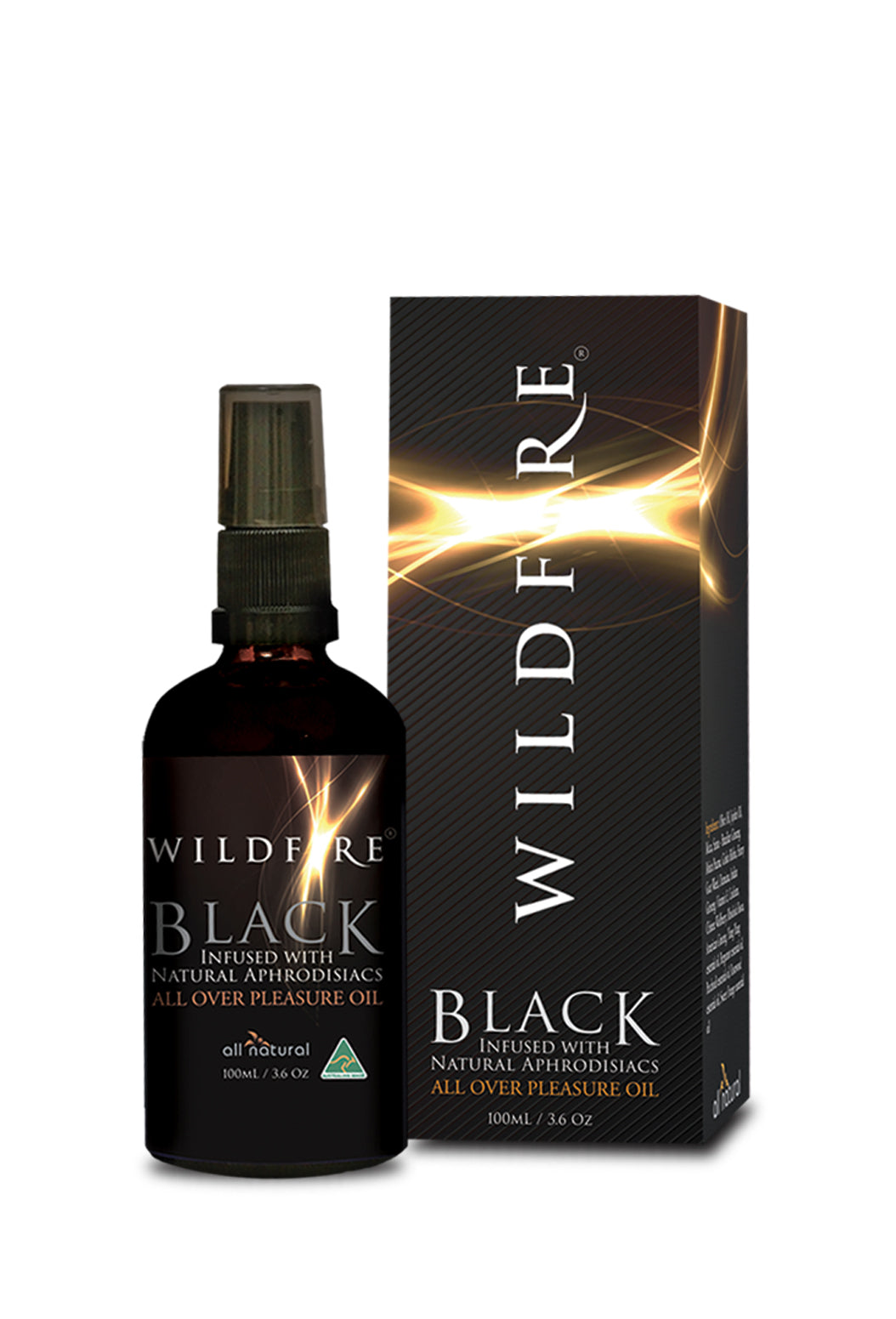 Wildfire Black All Over Pleasure Oil