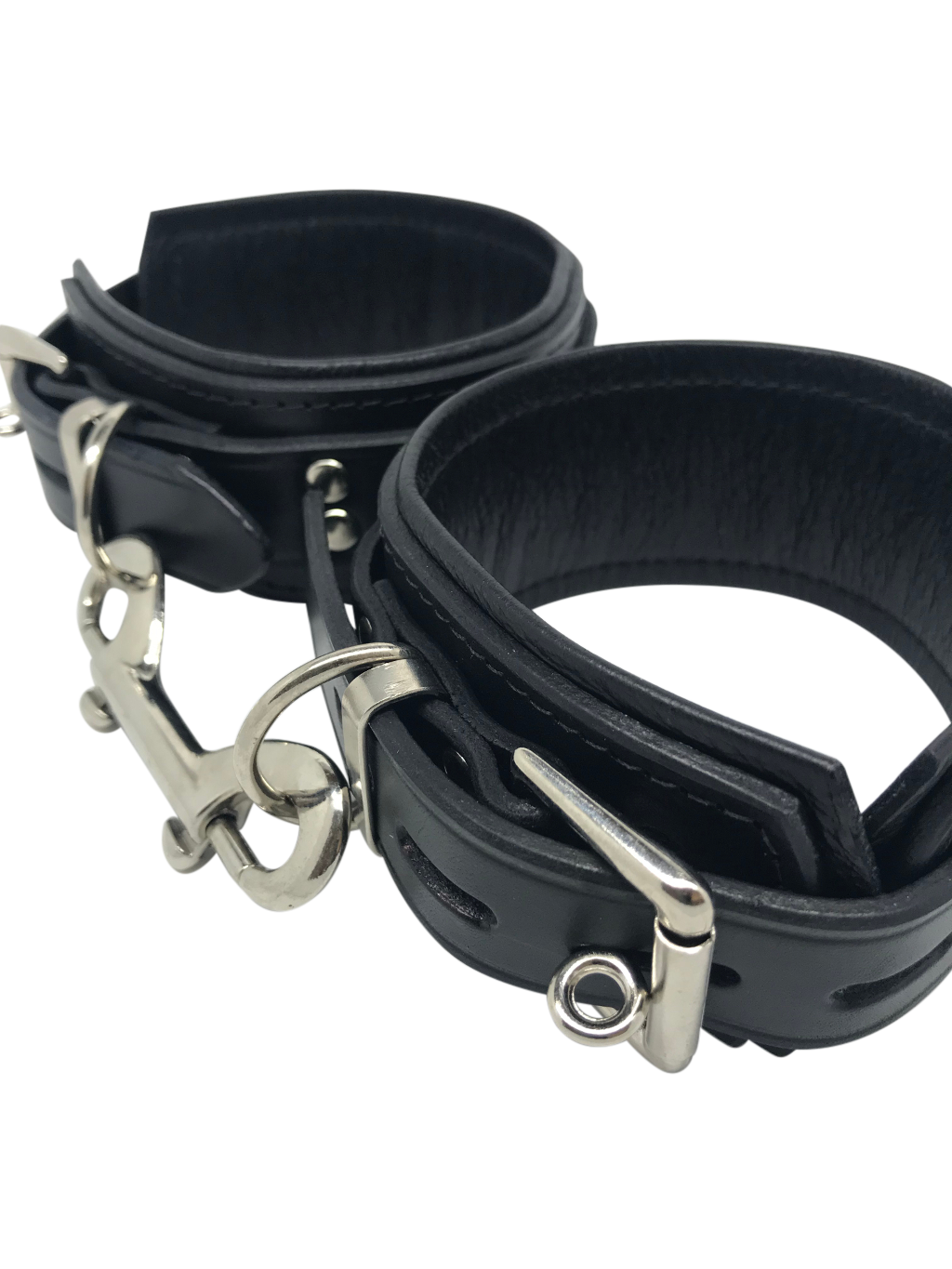 Sax Leather Lockable Leather Ankle Restraints