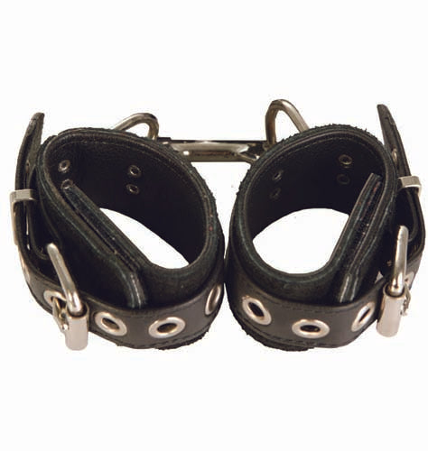 Sax Leather Classic Bondage Leather Ankle Restraints