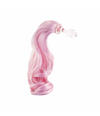 Baby Pink Crystal Minx Detachable Faux Pony Tail Plug
