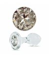 Clear Crystal Delight Plug (various sizes)