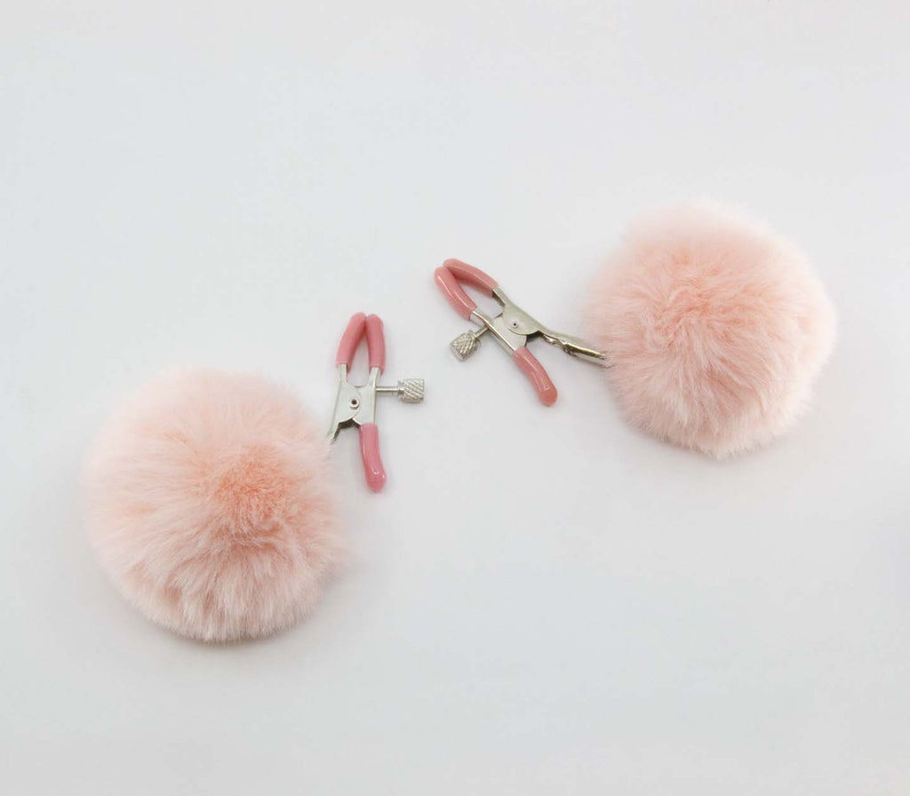 Pom Pom Nipple Clamps