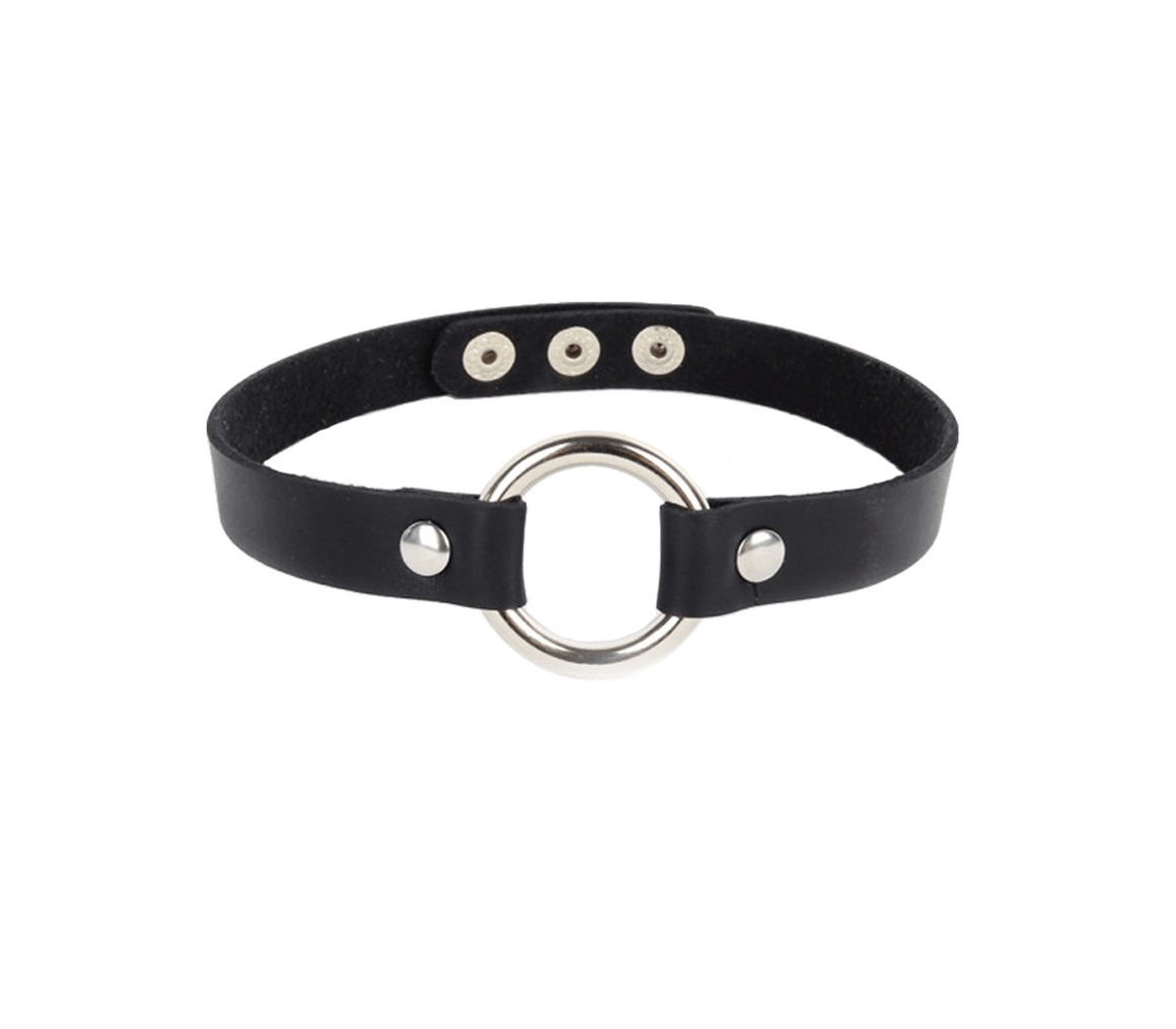 Love In Leather O-Ring Choker