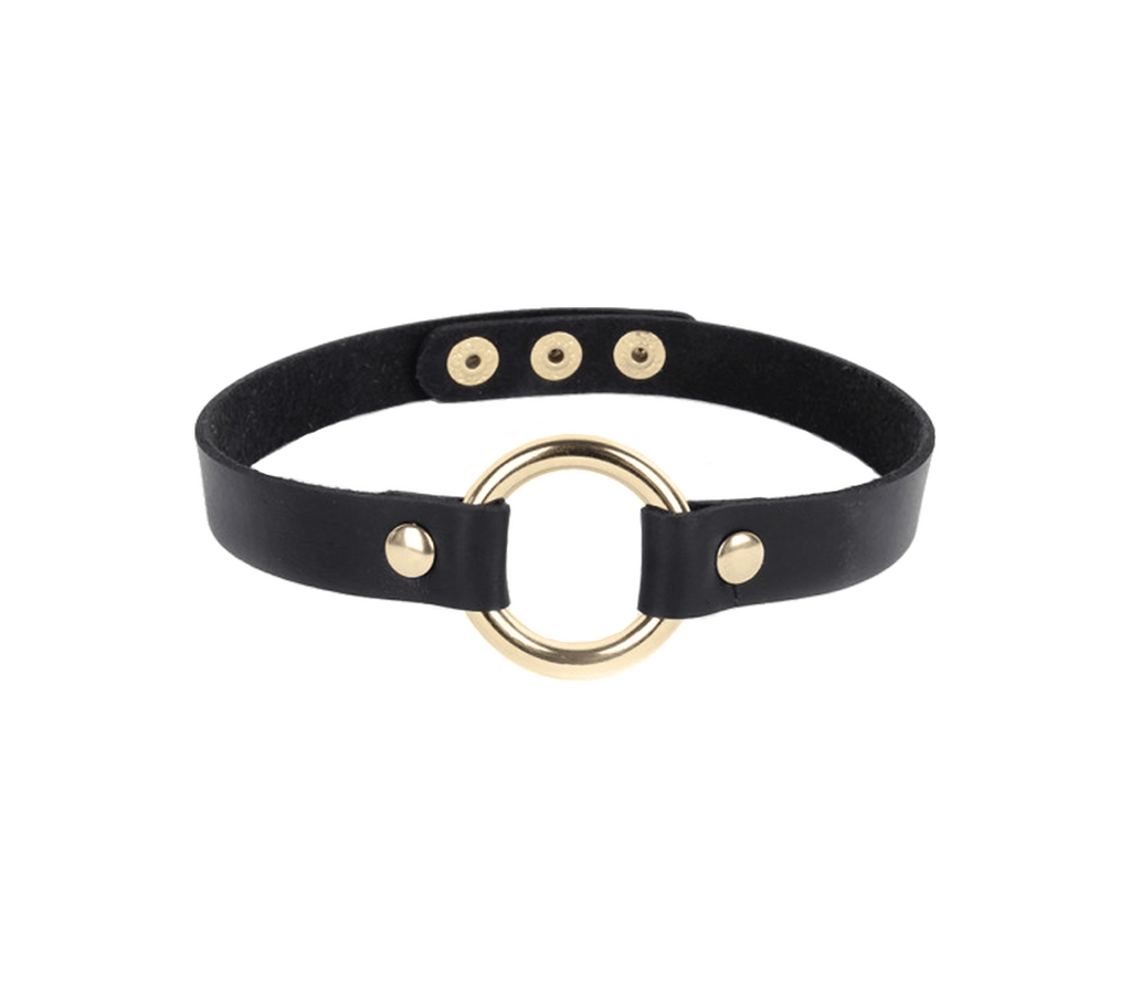 Love In Leather O-Ring Choker
