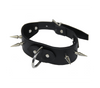 Love In Leather Heavy Spiked Italian Leather Collar