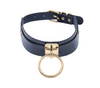 Love In Leather Wide Collar with Large O Ring