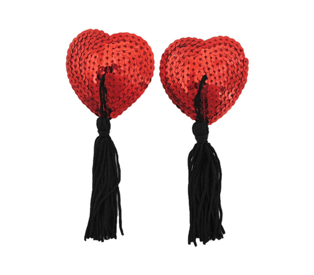 Heart Shaped Nipple Tassels
