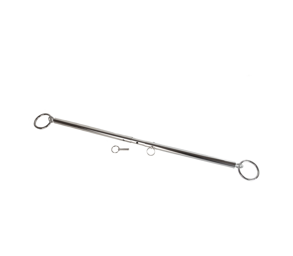 Love In Leather Adjustable Shackle Bar